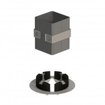 Legrand EZ-Path Series 33 Fire Stopping Device 1 Gang Floor Fixing Plate