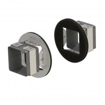 Legrand EZ-Path Series 33 Fire Stopping Device 1 Gang Wall Fixing Plate Pair