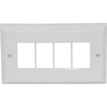 Excel Double Gang Faceplate - Excel 6C Modules