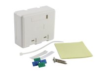 Excel Cat5e Excel Plus 2 port surface mount box