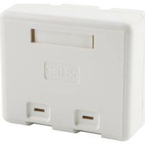 Excel Cat6 Plus 2 port surface mount box