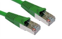Cat5e FTP RJ45 Ethernet Shielded Patch Cable 1m - Green