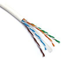 Excel Cat6 U/UTP Cable – 305m Box, LS0H, 23 AWG, Dca, White – 100-074