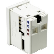 Excel Cat6 UTP RJ45 6C Module - White