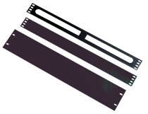 Excel 2U Blanking Plate - Black