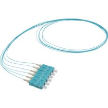 Enbeam Fibre Pigtail OM3 SC/UPC Aqua 12-pack - 1m