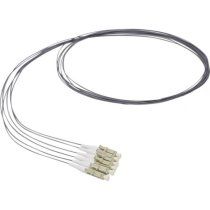 Excel Enbeam Fibre Pigtail OM1 62.5/125 LC/UPC Grey 1 m (12-Pack)