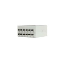 ST 12 Port Loaded Fibre Optic Patch Box 160mm x 160mm x 80mm