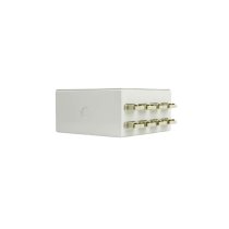SC 8 Port Loaded Fibre Optic Patch Box 160mm x 160mm x 80mm