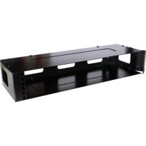 2u Wall Mount Frame Black