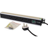 4 Way Power Strip - Vertical