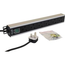 6 Way Power Strip - Vertical