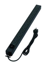 10 Way Power Strip - Vertical