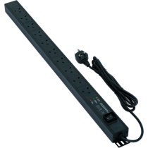 10 Way Power Strip - Vertical - (Filtered)