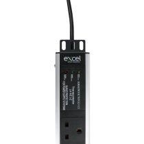 6 Way Power Strip - Horizontal - (Filtered)