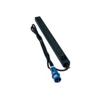 Excel 6 Way 90° Angle UK Socket 32A IEC 60309 Plug - Vertical
