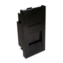 Excel Euromod 25 x 50mm Flat Keystone Shutter - Black