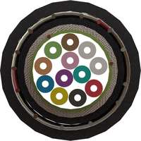 Excel Enbeam OS2 Singlemode SWA Direct Burial Fibre Optic Cable Loose Tube 9/125 LSZH - 4 Core