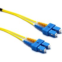 Singlemode Fibre Patch Lead SC to SC – 15m – Yellow