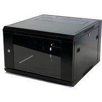Excel 12U Wall Mounted Data Cabinet – WR500, 500mm Deep, Black, Flat-Packed