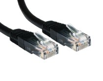 Cat6 UTP RJ45 Ethernet Patch Lead 1m - Black