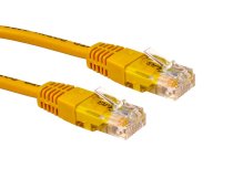 Cat5e UTP RJ45 Ethernet Patch Cable 3m - Yellow - 26AWG