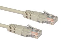 Cat5e UTP RJ45 Ethernet Patch Cable 5m - Grey - 26AWG